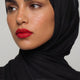 Modal Hijab Schwarz – weiches Kopftuch