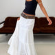 Maxikleid Weiß Damen