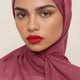 Modal Hijab Weinrot – weiches Kopftuch