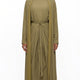 Abaya Set 3-teilig Salbei Premium – Damen
