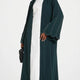 Abaya verziert Nada Smaragd – Damen
