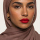 Modal Hijab Dunkelbraun – weiches Kopftuch